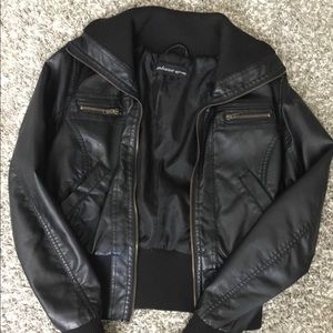 Women’s Faux Leather Jacket